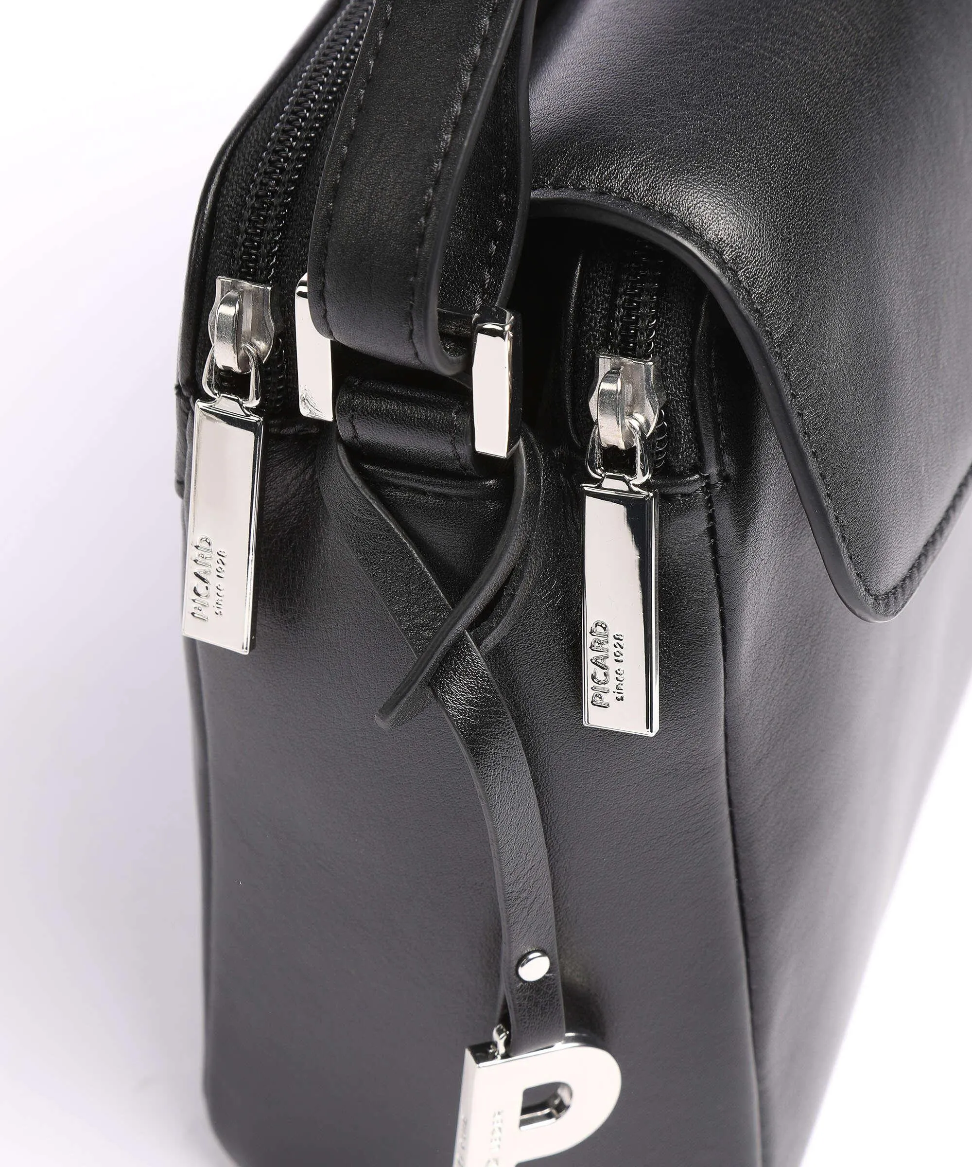  Picard Really Borsa a tracolla pelle nero  