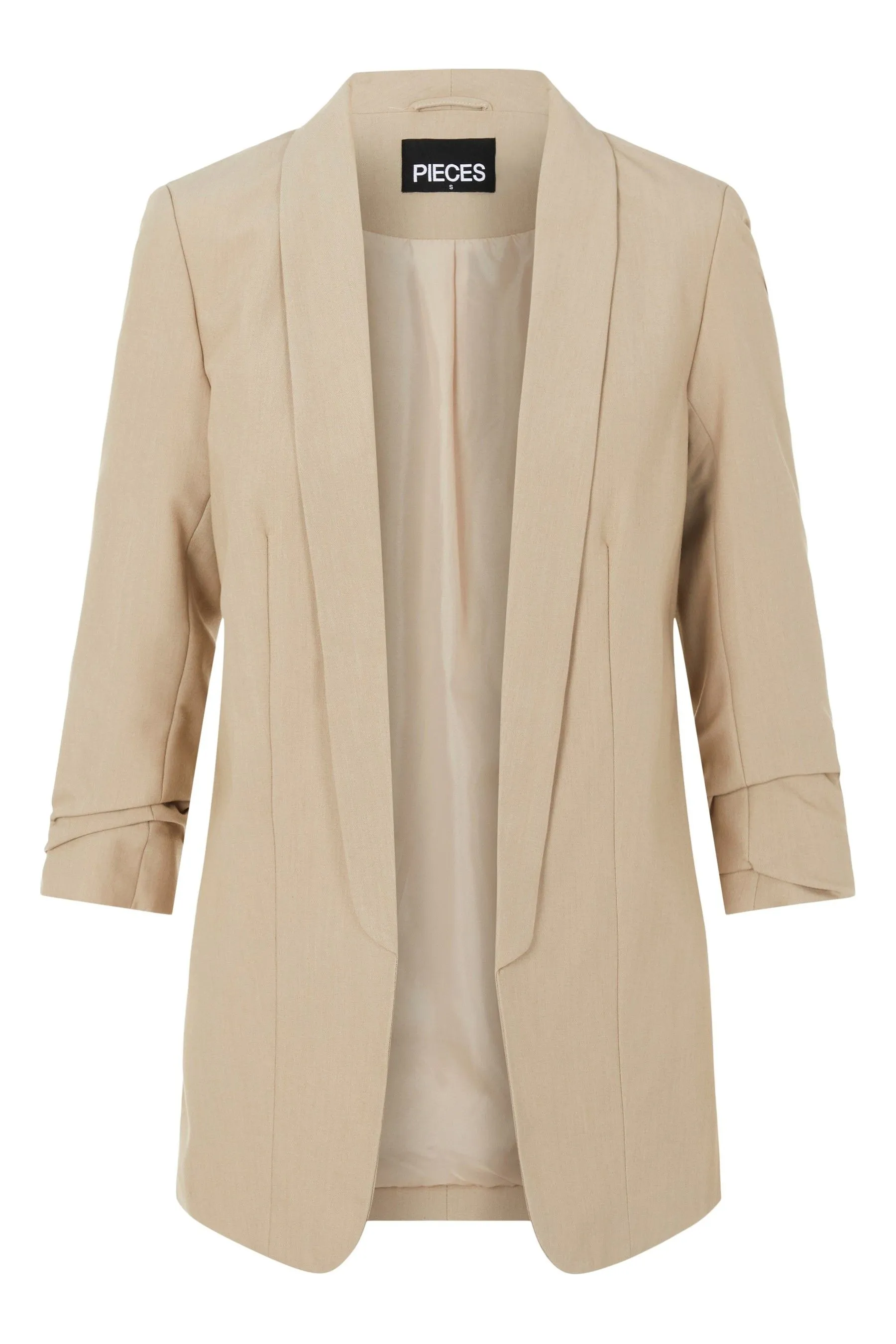 PIECES - Blazer con maniche arricciate    