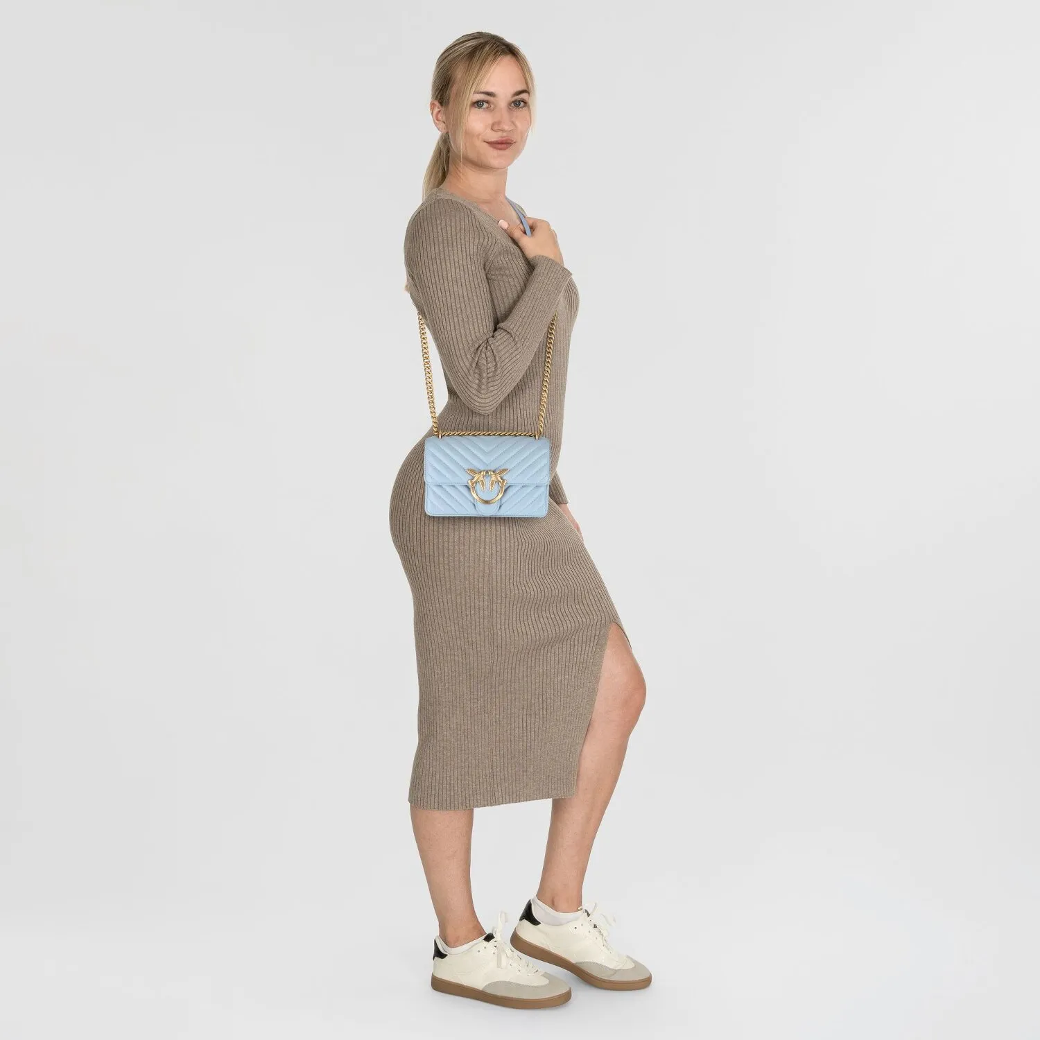 PINKO Love One Borsa a tracolla Pelle 21 cm