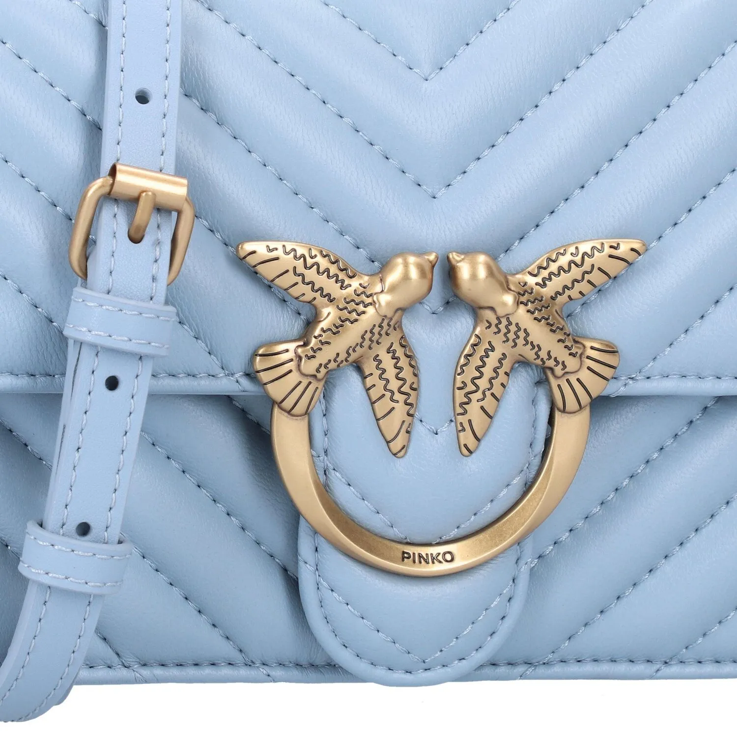 PINKO Love One Borsa a tracolla Pelle 21 cm