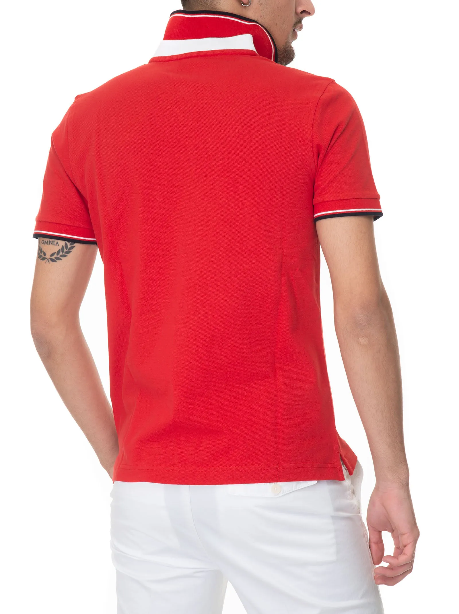 Polo manica corta Rosso Fay Uomo