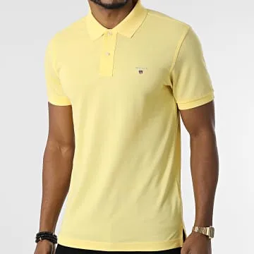 Polo Original a maniche corte 2201 Giallo