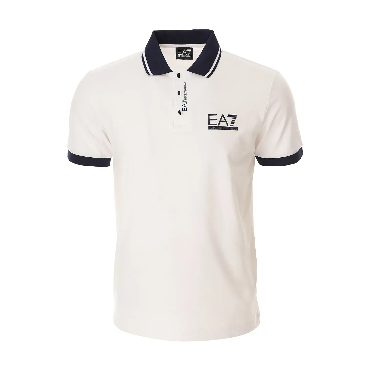 Polo shirt EA7 3DPF17 PJ03Z Uomo Bianco