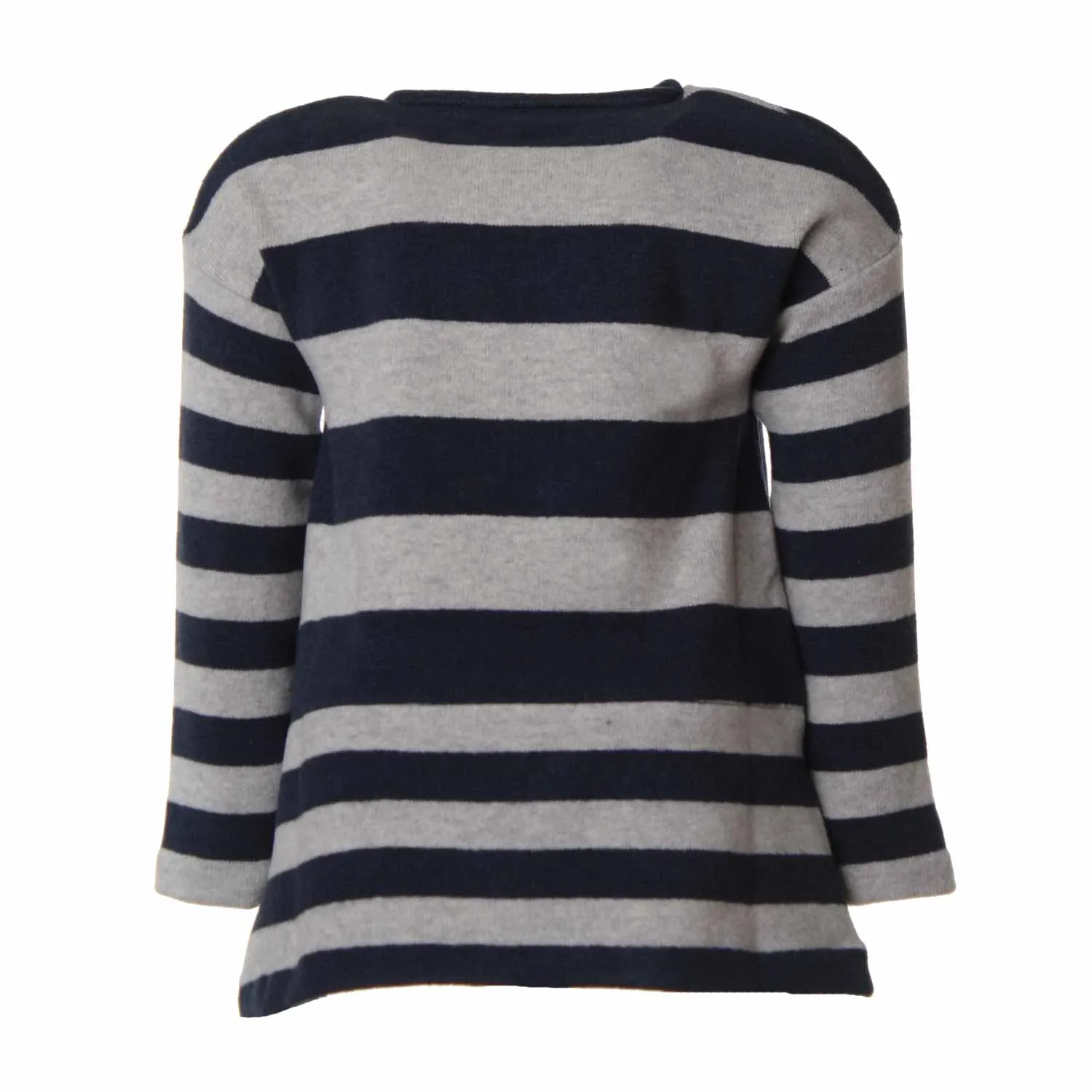 Pullover A Righe Con Stelle Bambina
