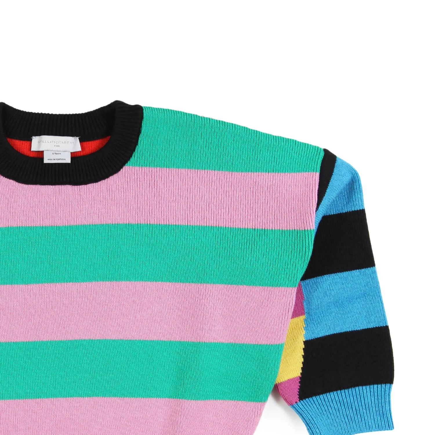 Pullover A Strisce Multicolor Bambina E Ragazza