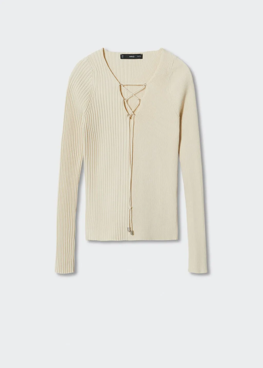 Pullover lacci intrecciati