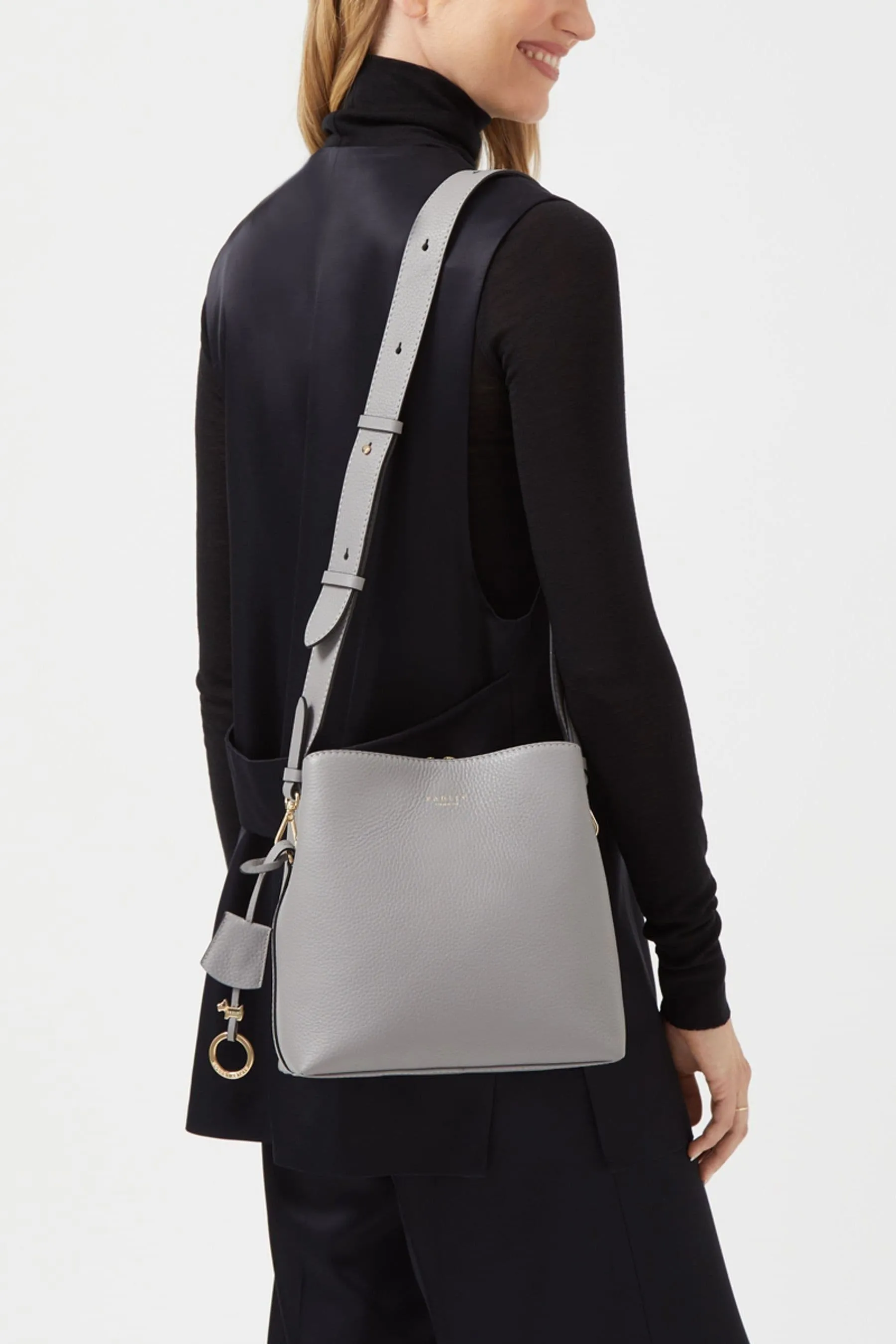 Radley London Grigio - Dukes Place - Borsa a tracolla media