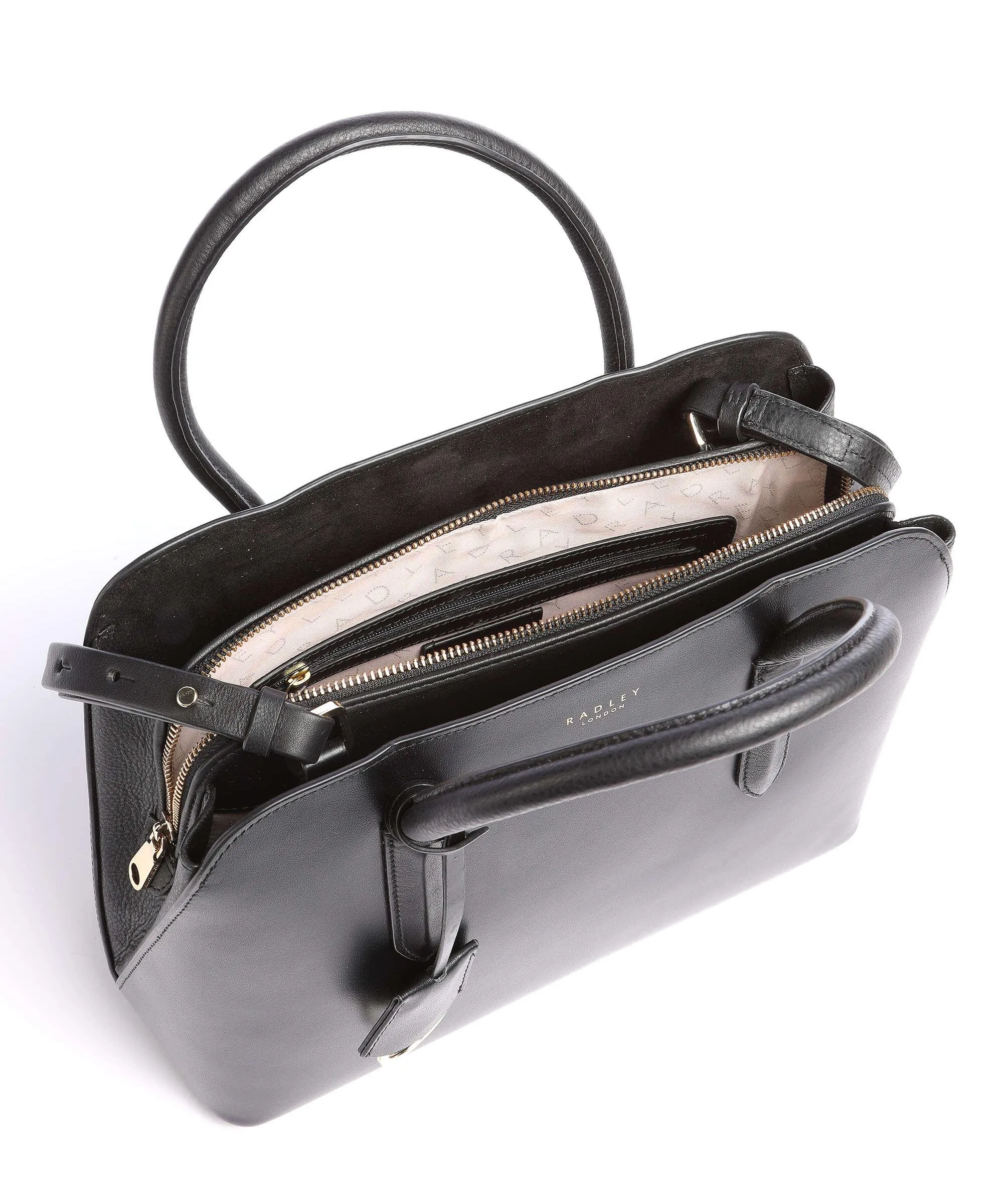  Radley London Liverpool Street 2.0 Borsa a mano pelle bovina nero  