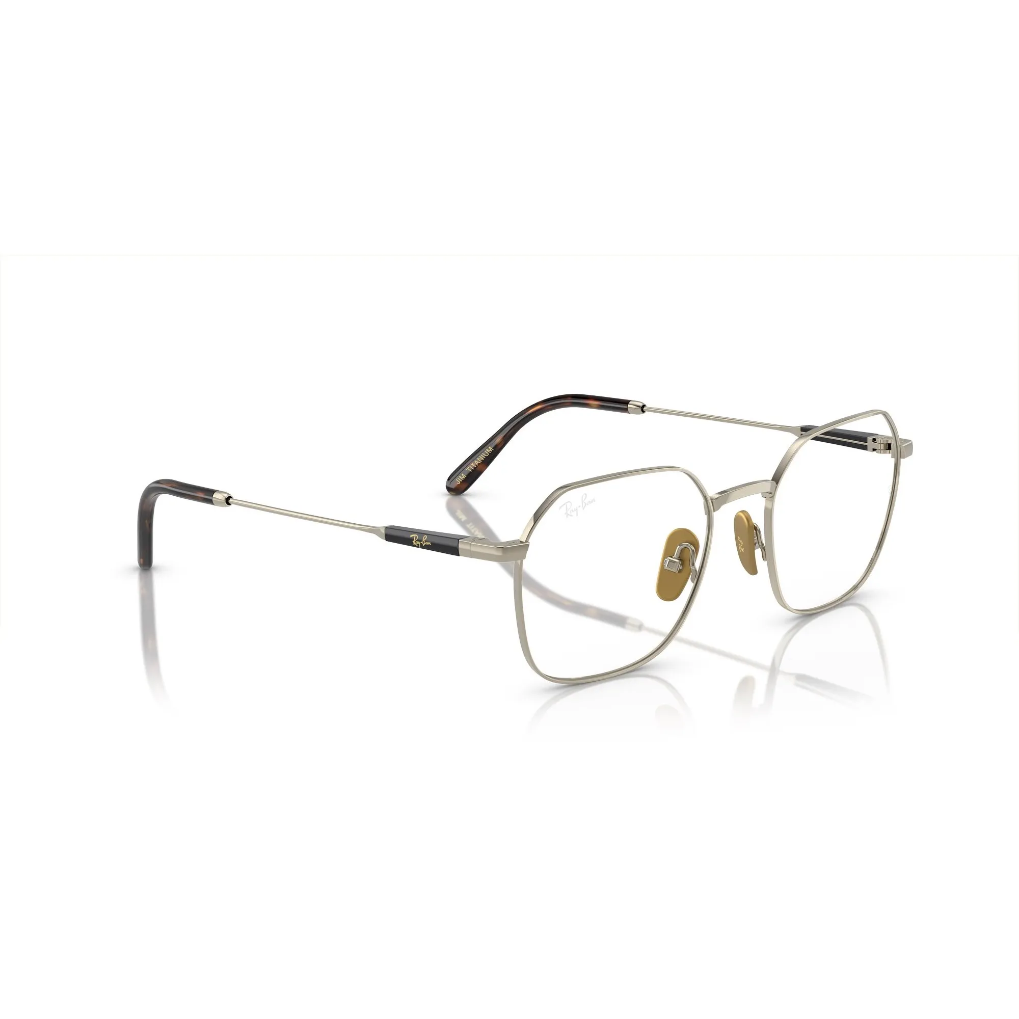   Ray-Ban RX 8794 Jim Titanium 1246 Oro | Occhiale Da Vista Unisex 