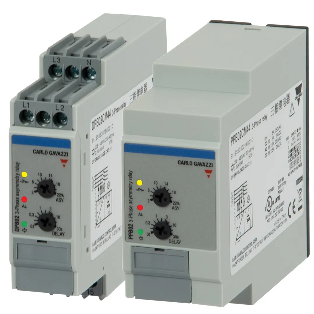Relè di monitoraggio Tensione Carlo Gavazzi DPB02CM44 serie DPB02, SPDT