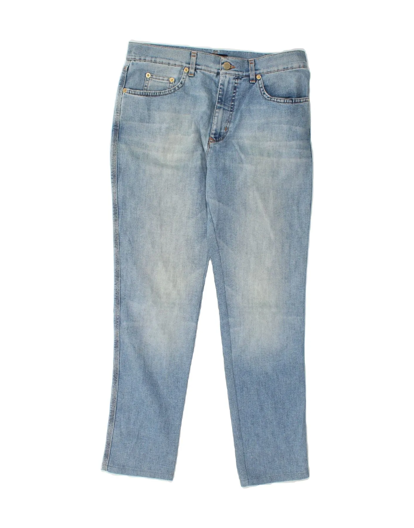 ROCCOBAROCCO Womens Slim Jeans IT 46 Large W30 L28 Blue Cotton