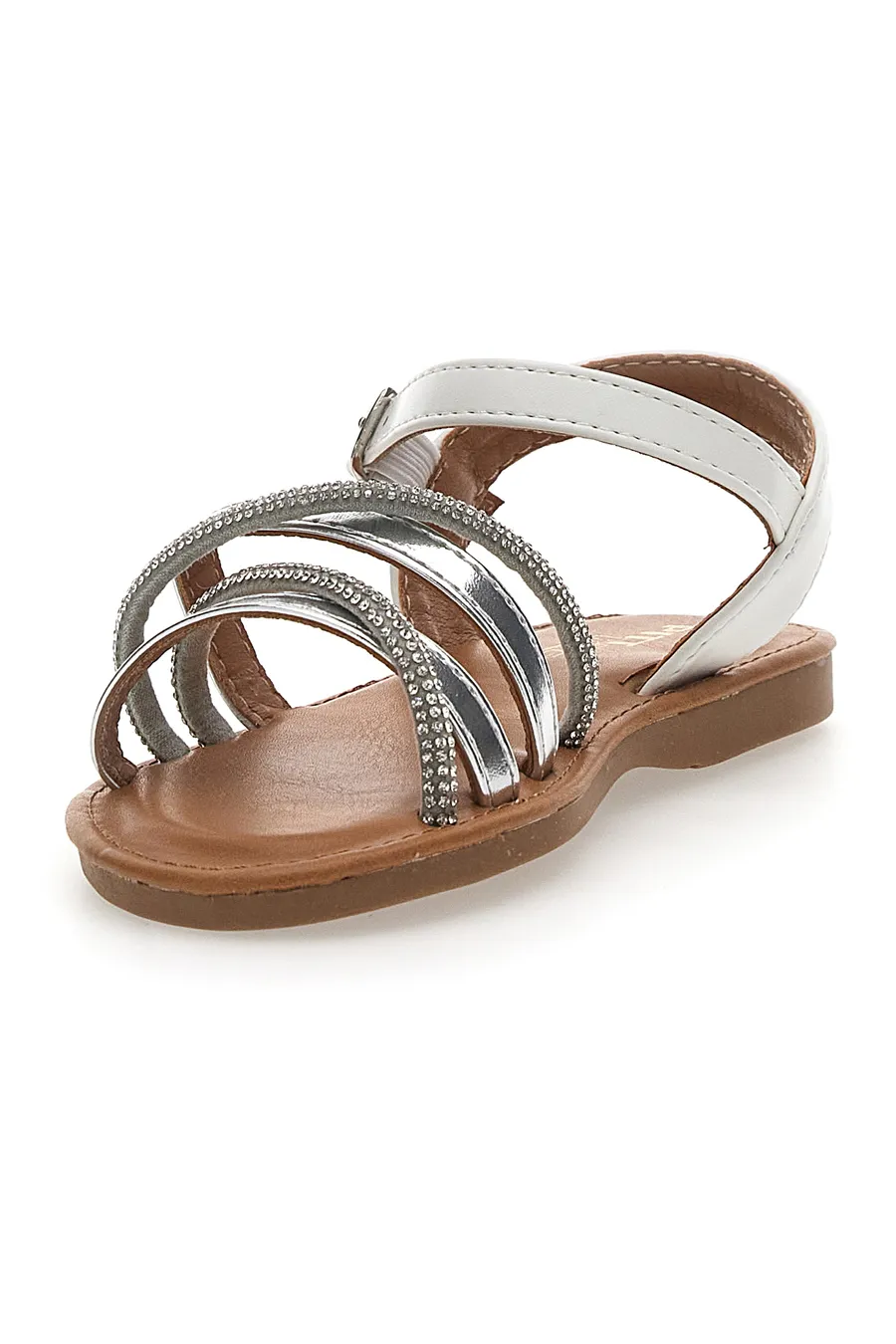 Sandali Bianchi con Cinturino Pitt Kids 392433