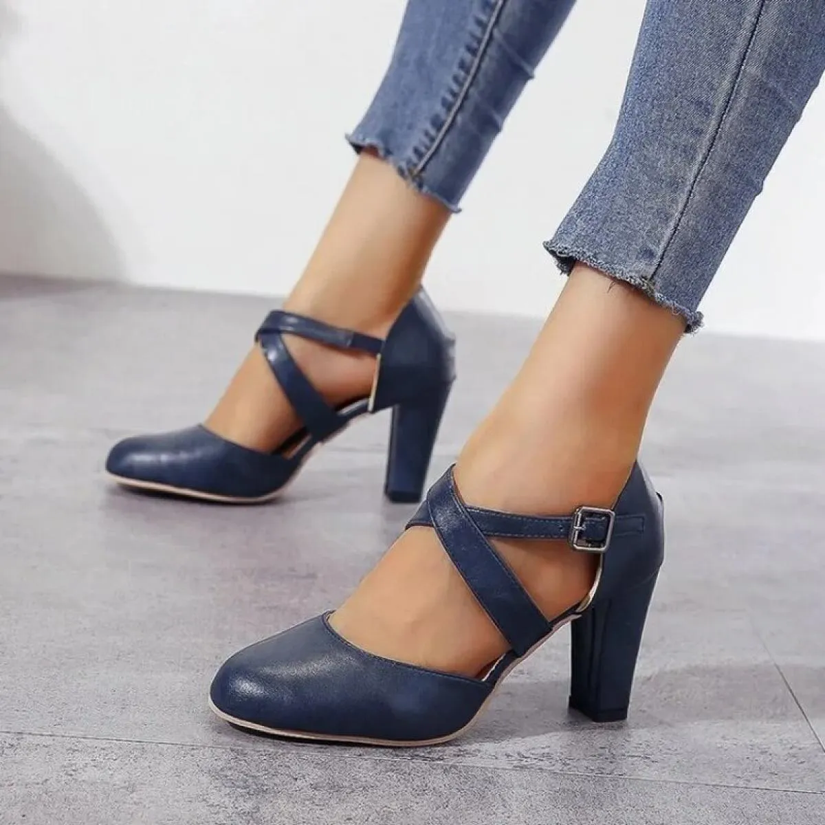Sandali da Donna Estate 2023 Scarpe con Tacco Plateau Donna 43 2023 Nuove Décolleté