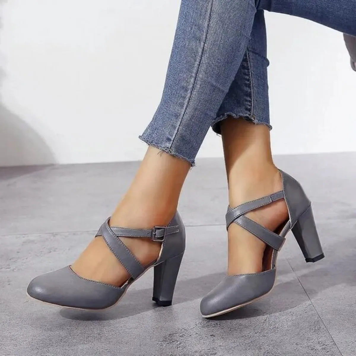 Sandali da Donna Estate 2023 Scarpe con Tacco Plateau Donna 43 2023 Nuove Décolleté