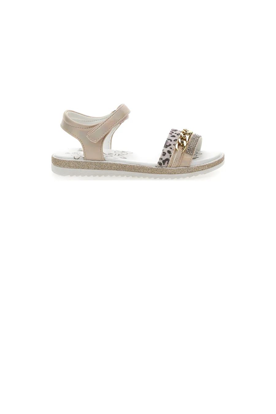 Sandali Oro con Cinturino Grazie Girl 14320