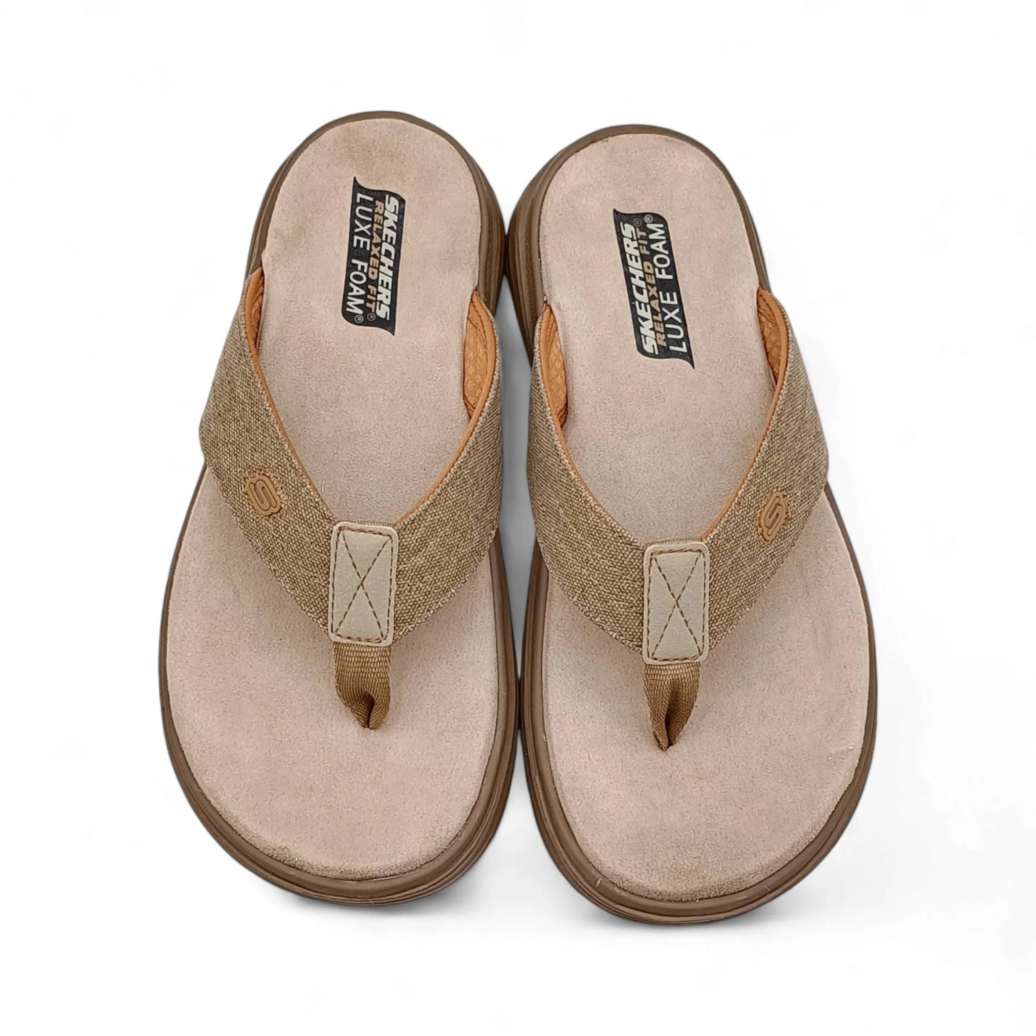 Sandali uomo infradito Skechers 204576 TAN