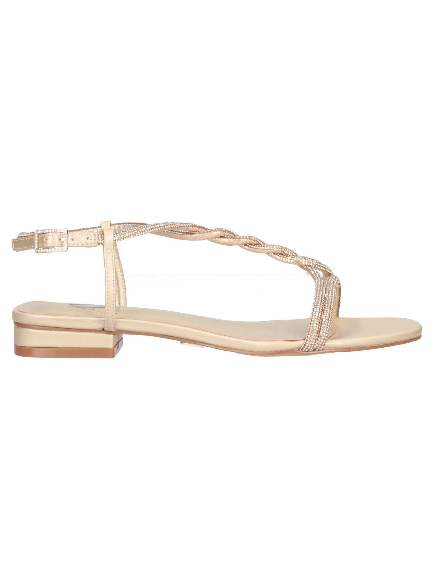 Sandalo elegante Albano Vanity da donna platino