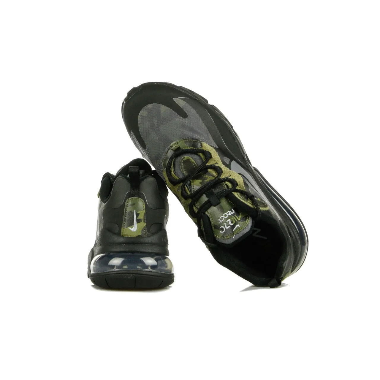 Scarpa Bassa Uomo Air Max 270 React Black/white/anthracite