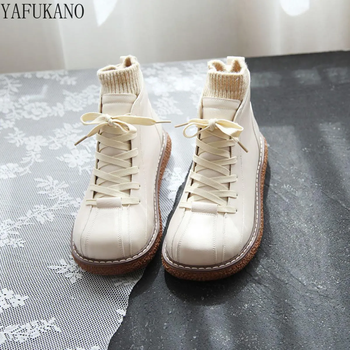 Scarpe a testa larga in velluto Stivali da donna in velluto Scarpe a testa larga in lana Stivali da donna in lana Stivali da don