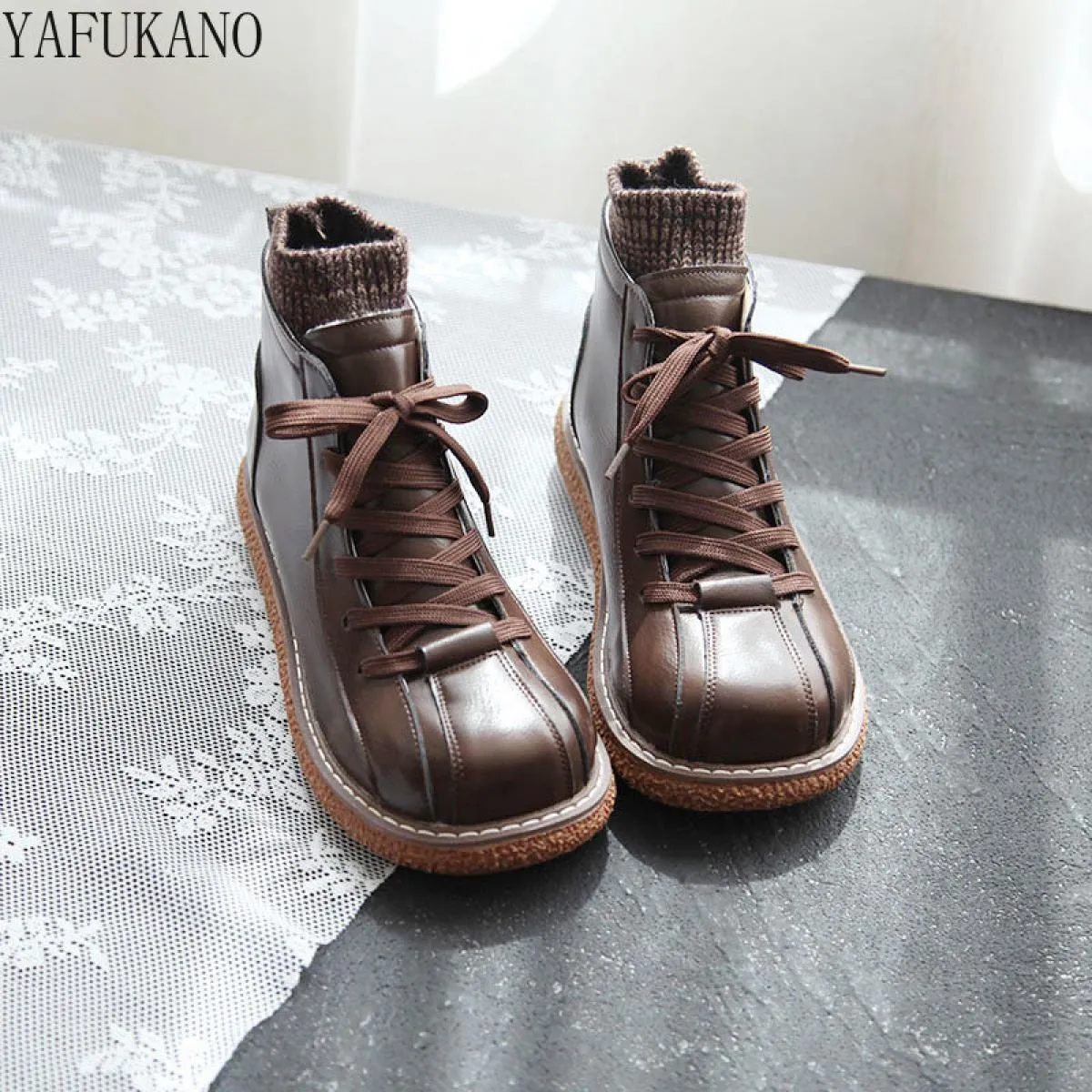 Scarpe a testa larga in velluto Stivali da donna in velluto Scarpe a testa larga in lana Stivali da donna in lana Stivali da don