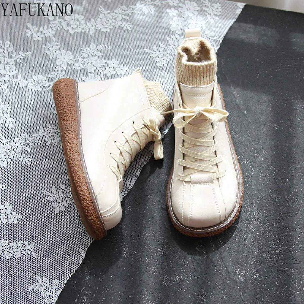 Scarpe a testa larga in velluto Stivali da donna in velluto Scarpe a testa larga in lana Stivali da donna in lana Stivali da don