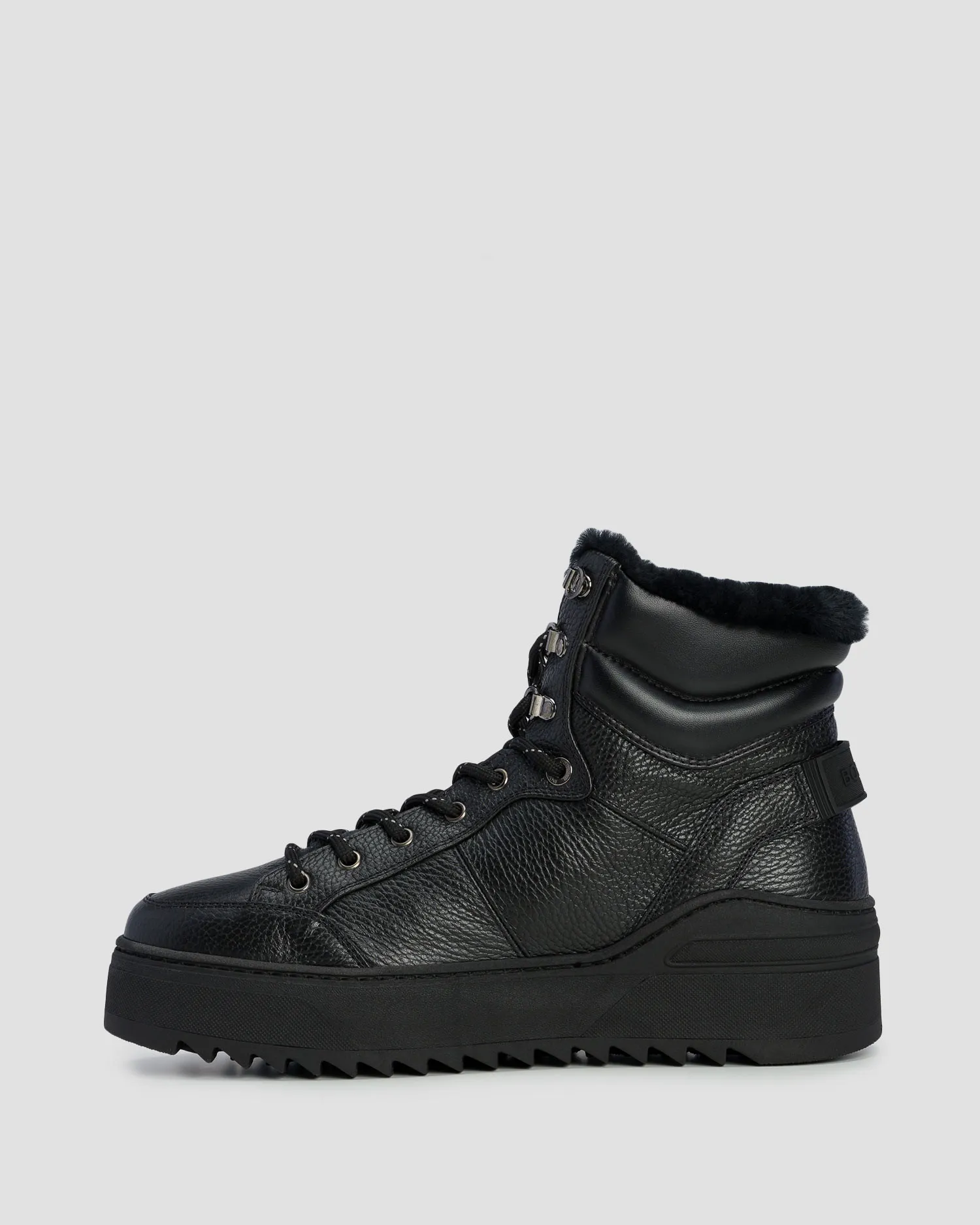 Scarpe alte in pelle da uomo BOGNER Bucharest 3A nere 12441703-1