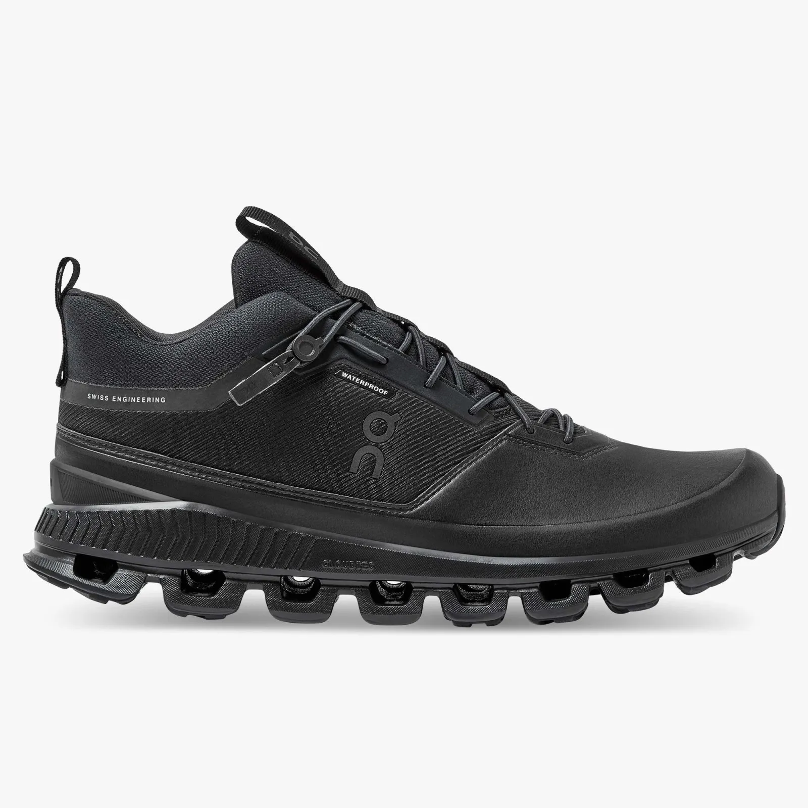 SCARPE ON CLOUD HI WATERPROOF W ALL BLACK