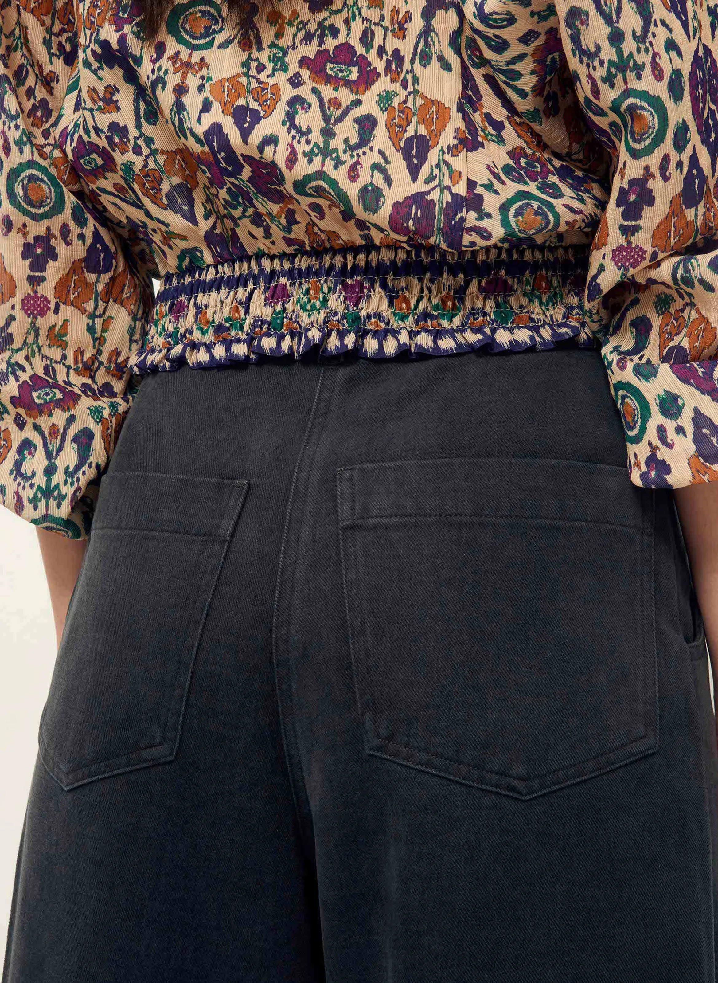  SESSUN   DUCHESS - Blusa con collo alto diritto stampata | Multicolore