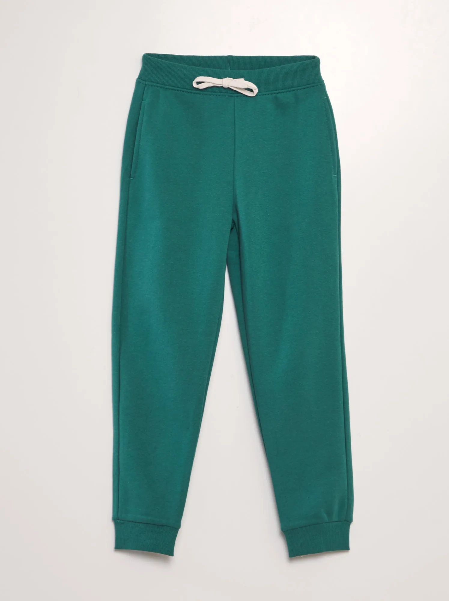 Set di 2 joggers in tessuto felpato - VERDE