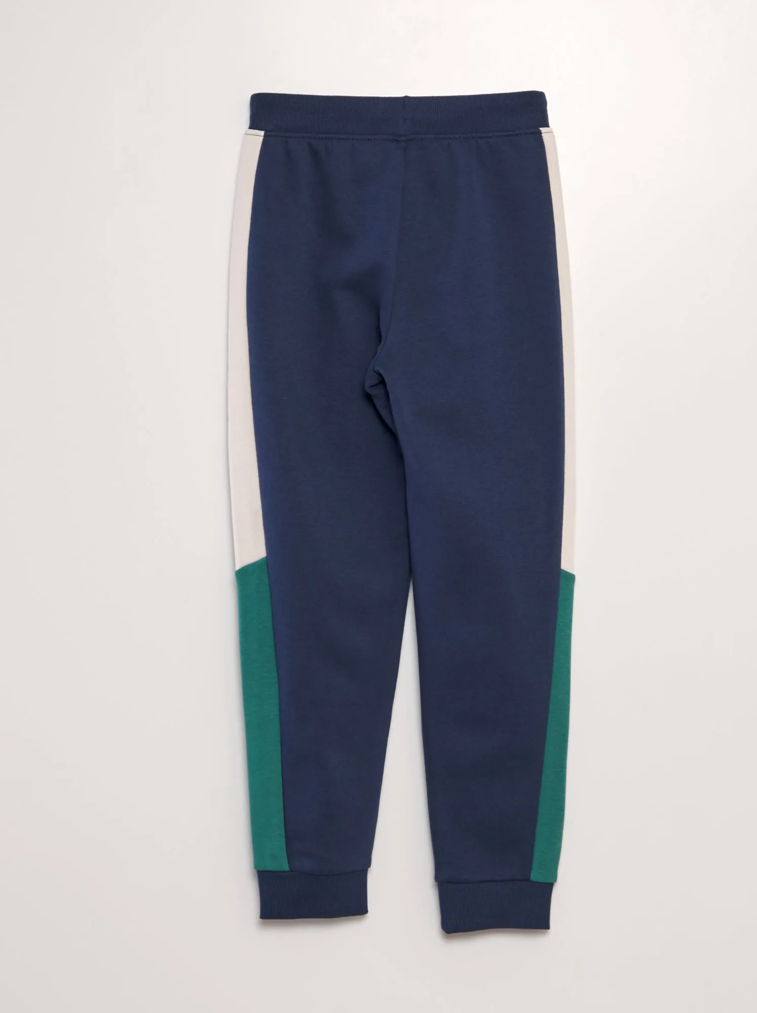 Set di 2 joggers in tessuto felpato - VERDE