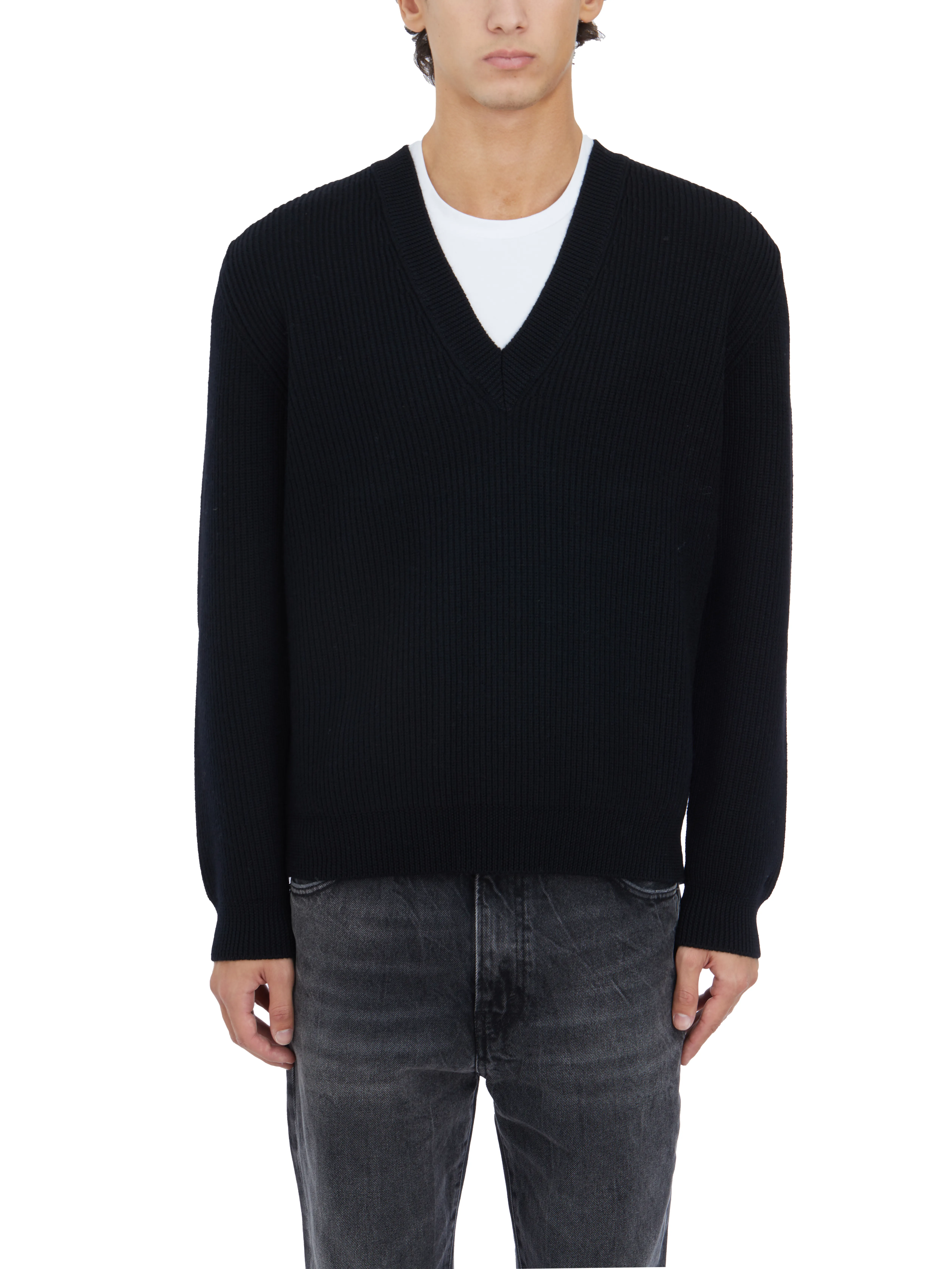 SEVEN GAUGE  MAGLIA COSTA INGLESE SCOLLO V 