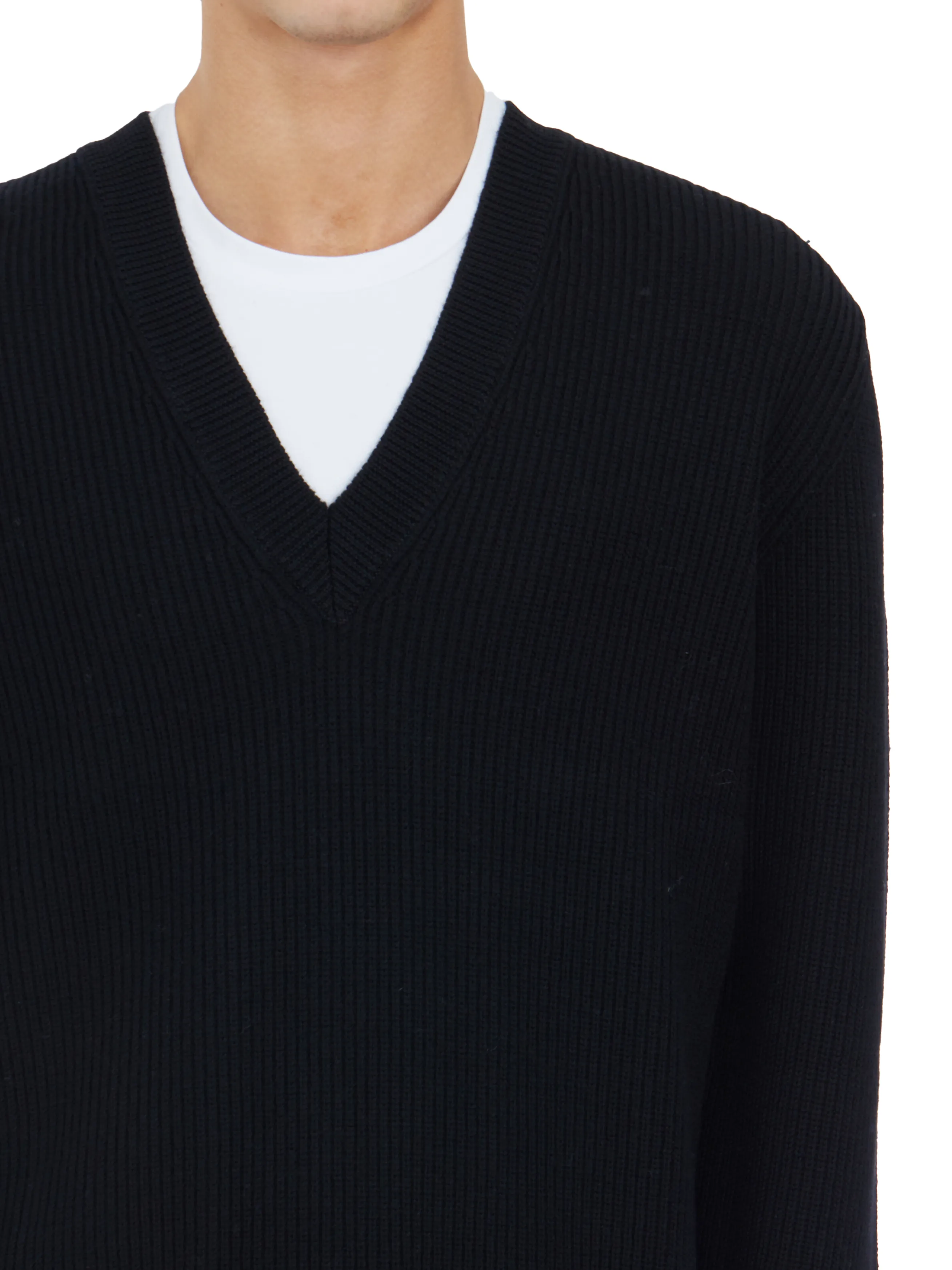 SEVEN GAUGE  MAGLIA COSTA INGLESE SCOLLO V 