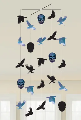 Shimmer Skull Halloween Mobile 1m
