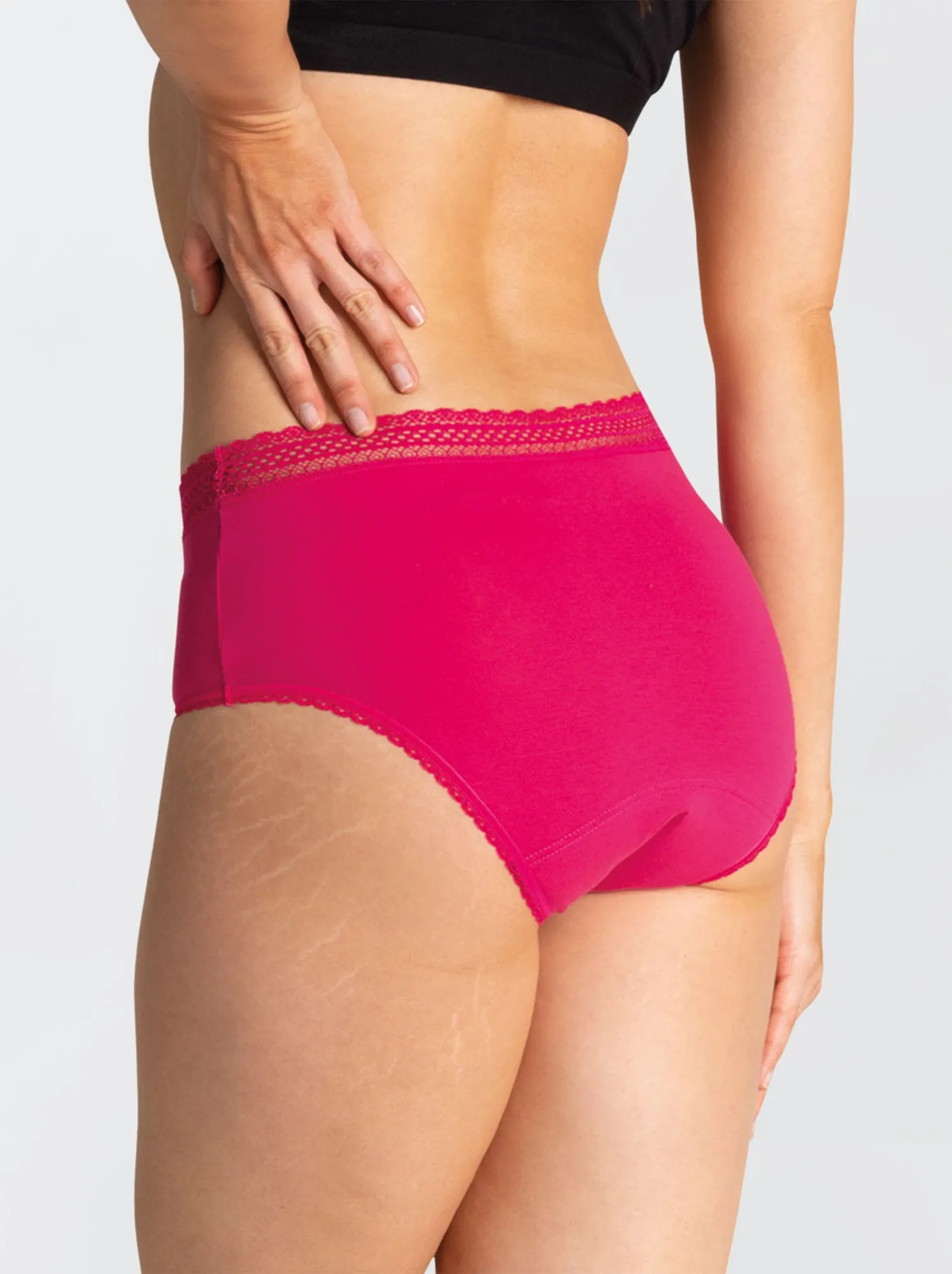 Slip per ciclo mestruale 'Athena' - ROSA