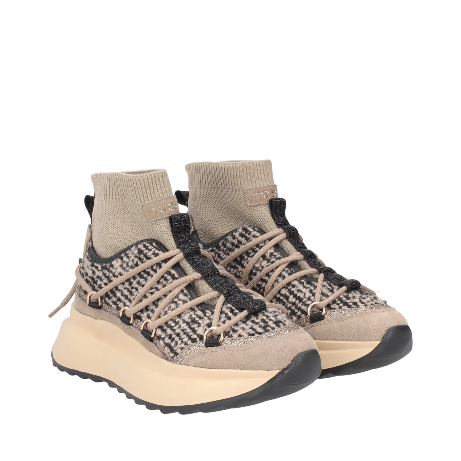    SNEAKER ALASKA IN TESSUTO COLORE BEIGE  