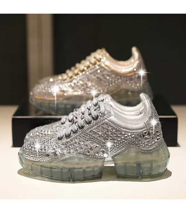 Sneakers mirror metalstrass