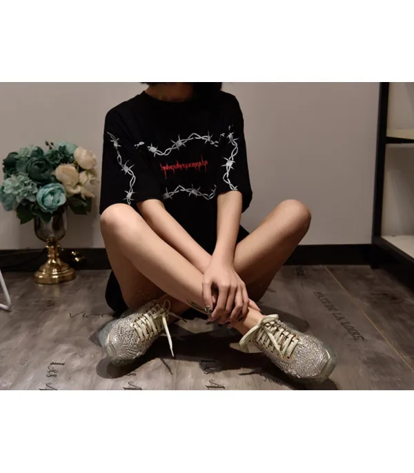 Sneakers mirror metalstrass