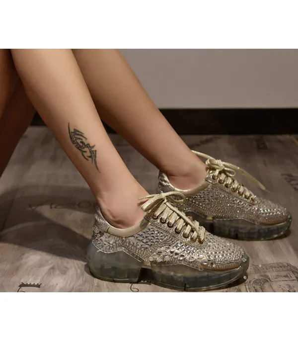 Sneakers mirror metalstrass