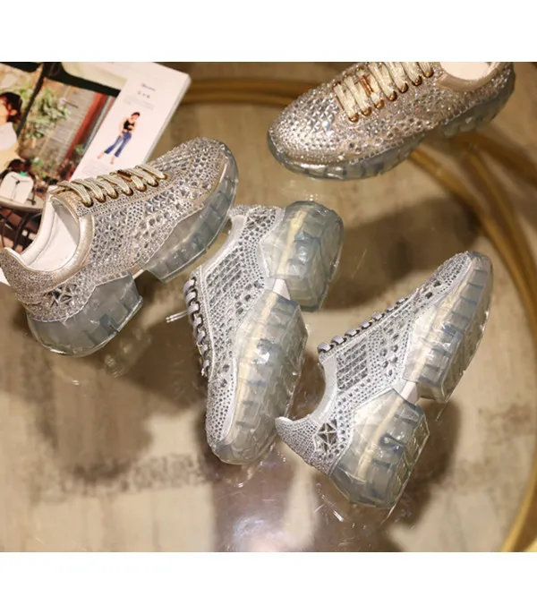 Sneakers mirror metalstrass