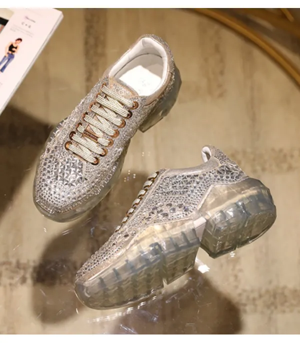 Sneakers mirror metalstrass