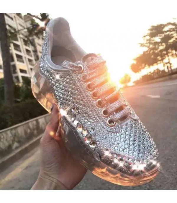 Sneakers mirror metalstrass
