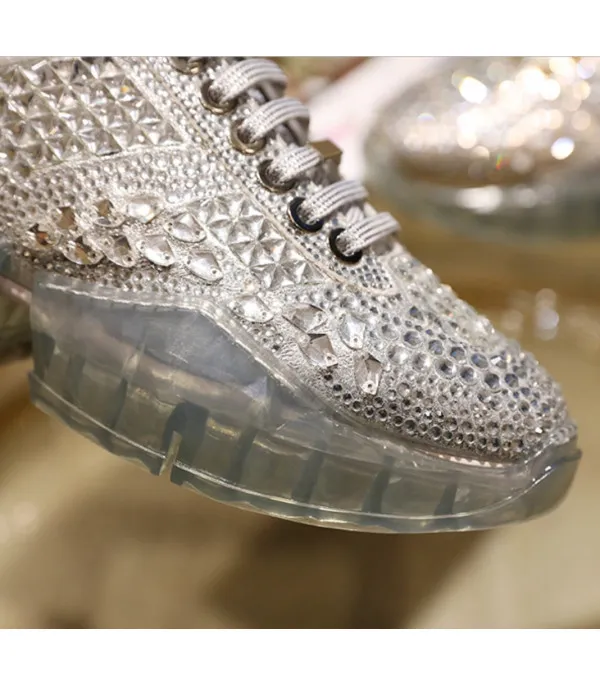 Sneakers mirror metalstrass