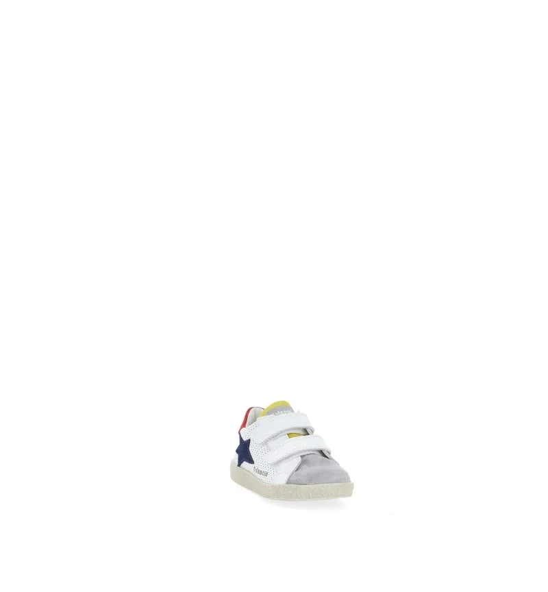Sneakers pelle traforata