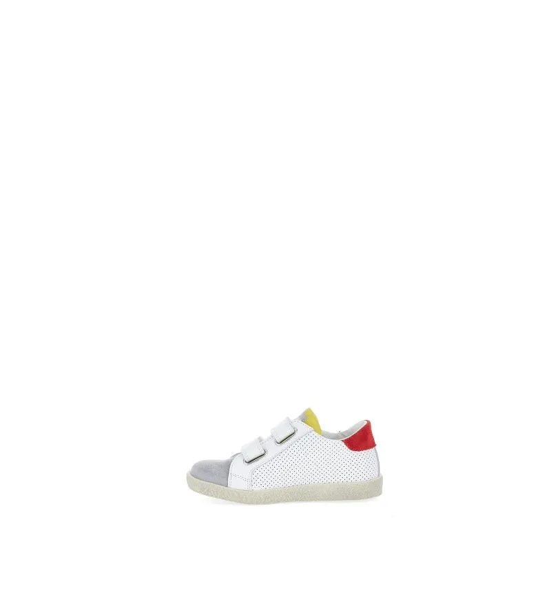 Sneakers pelle traforata