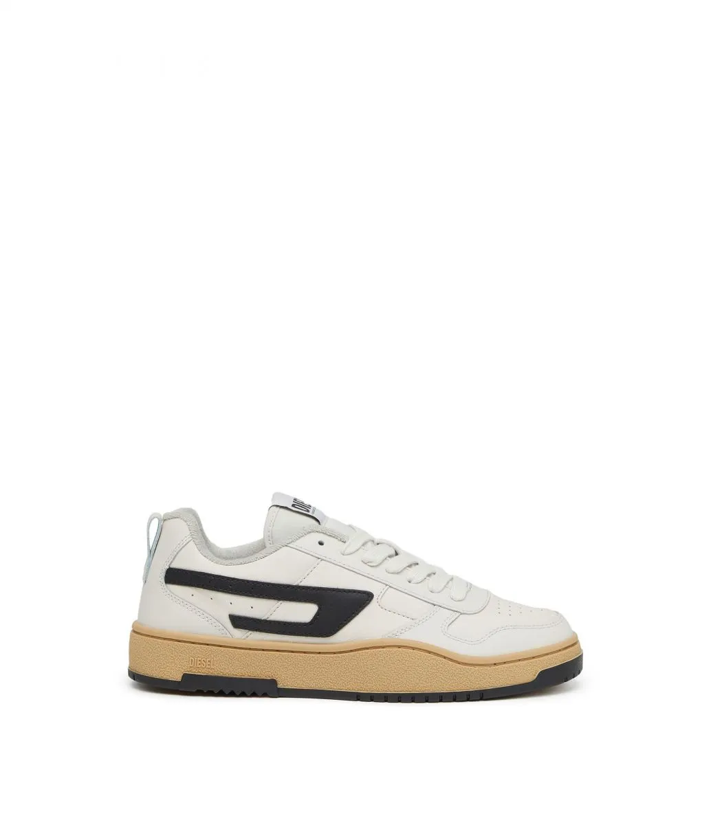 SNEAKERS Uomo DIESEL Y03204-P5576 S-UKIYO V2 LOW H9771 WHITE/BLACK GUM SOLE