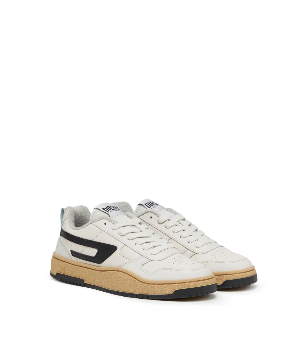 SNEAKERS Uomo DIESEL Y03204-P5576 S-UKIYO V2 LOW H9771 WHITE/BLACK GUM SOLE