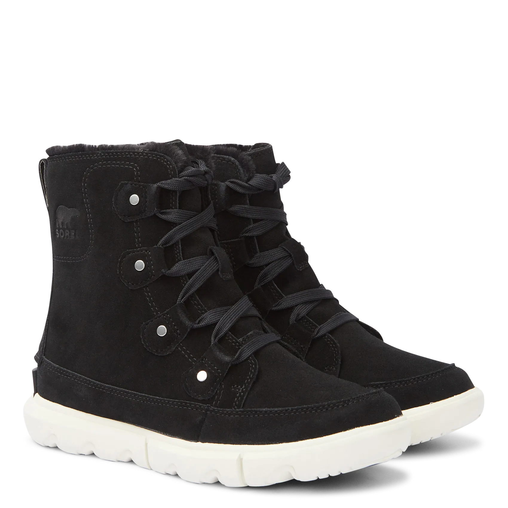  SOREL   EXPLORER NEXT JOAN WP - Stivali a punta tonda | Nero