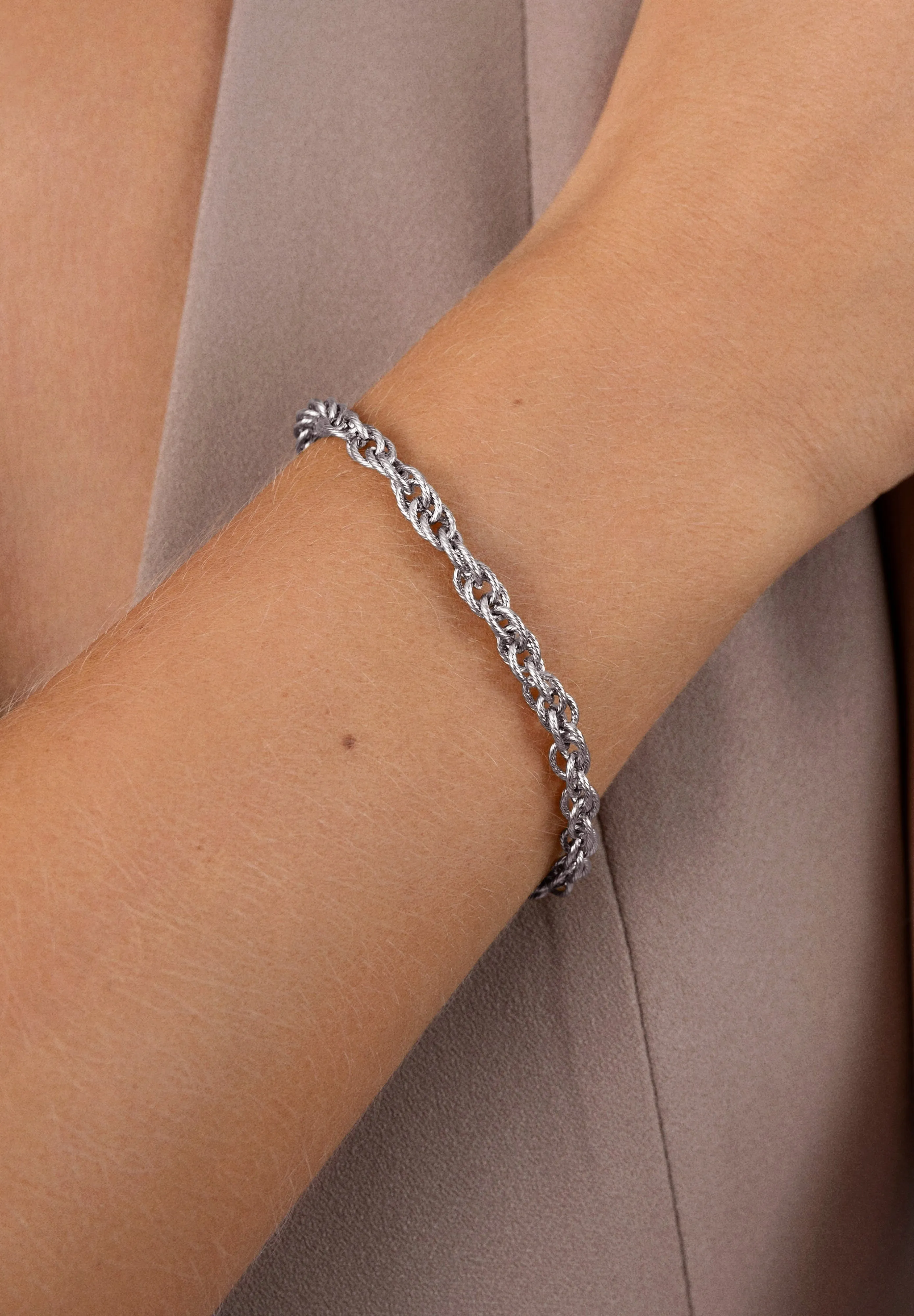 SPINNING ROPE CHAIN - Bracciale