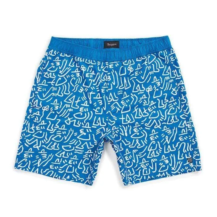 Steady Elastic Wb Short Royal/White