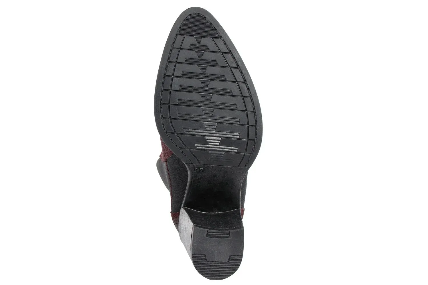 Stivaletto chelsea  Donna in Pelle Bordeaux